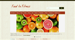 Desktop Screenshot of foodtofitness.com